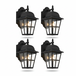 Midnight Manor Solar Coach Lanterns