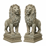 The Sovereign Stone Lion Sentinel